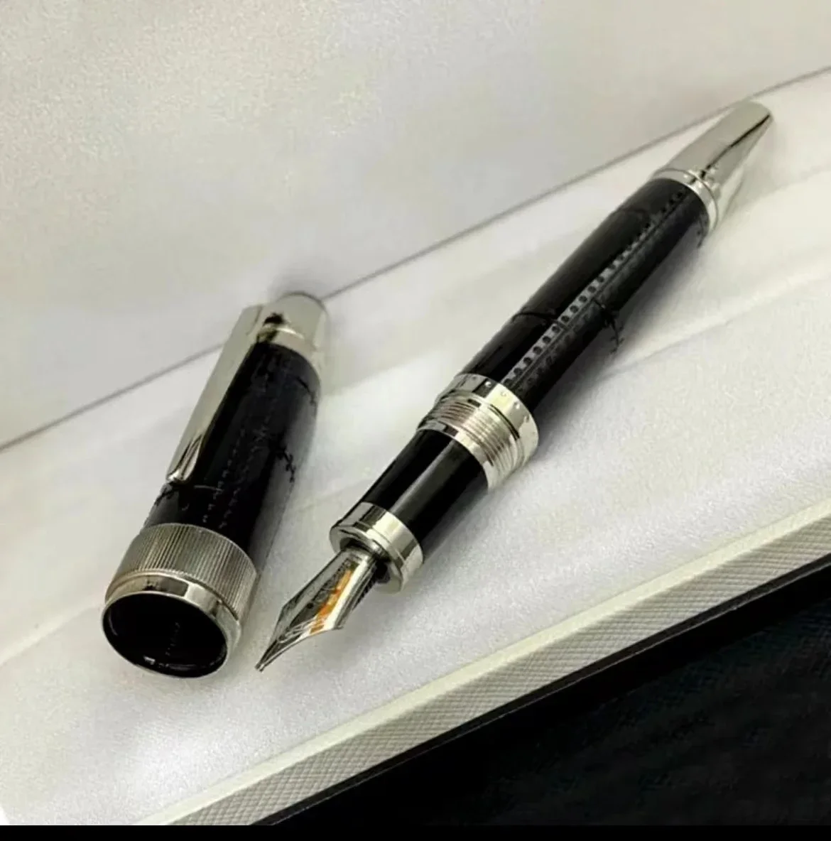 Penne a sfera rullo Edizione di lusso Scrittore santo-Exuopia Penna stilografica Scrittura a inchiostro Forniture scolastiche per ufficio Regalo di cancelleria