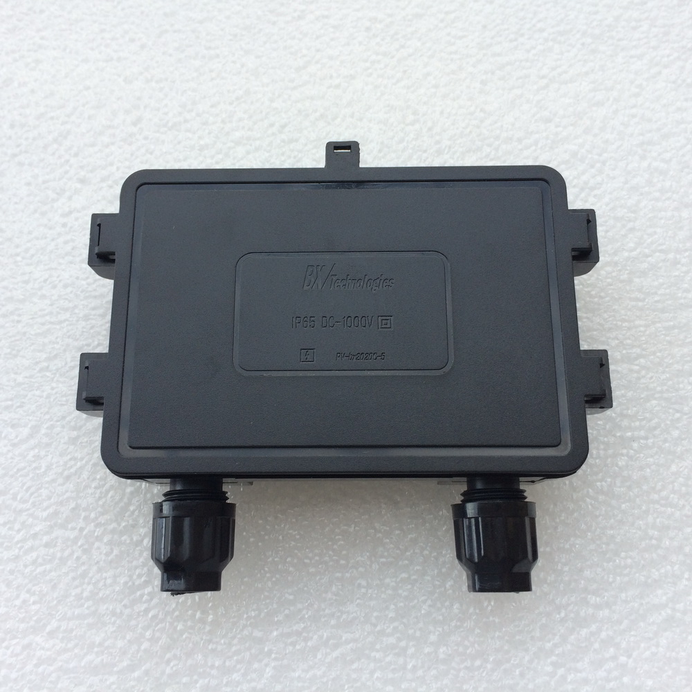 5pcs/Lot 70W-130W Solar Panel Junction Box Connector with 2 Diode (12A,45V) , IP65 Waterproof,130W Junction Box