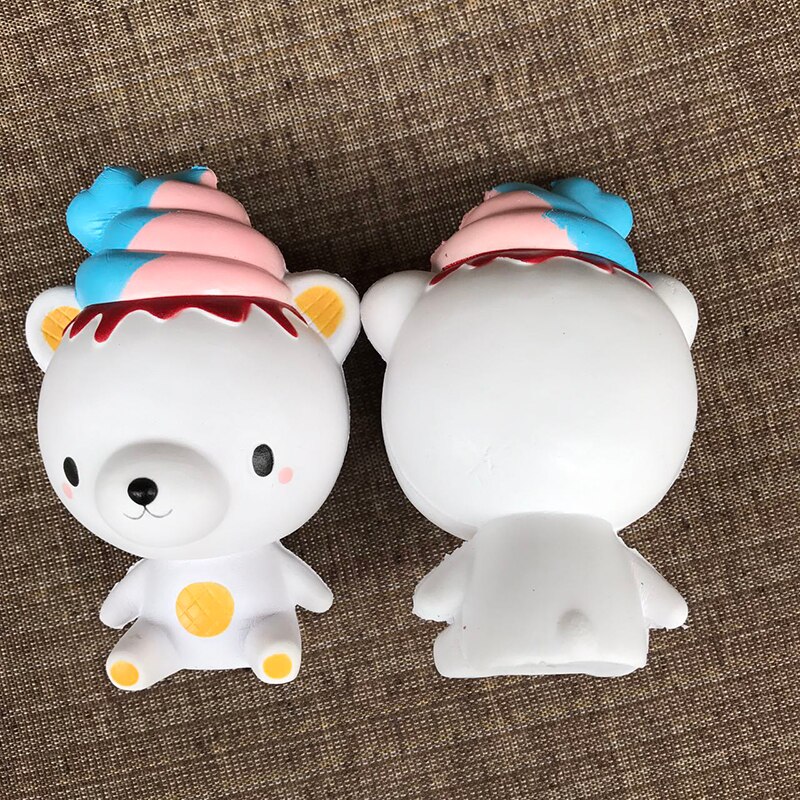 1Stck quetschen sterben eis bär Squishy Eis Bär Langsam steigend