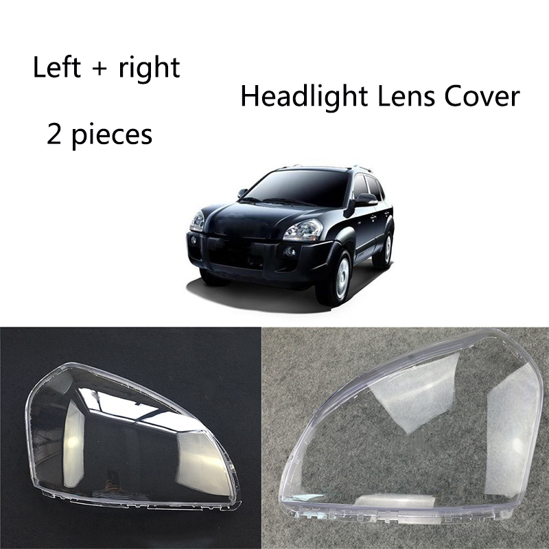 Front headlights headlights glass lamp shade shell... Grandado
