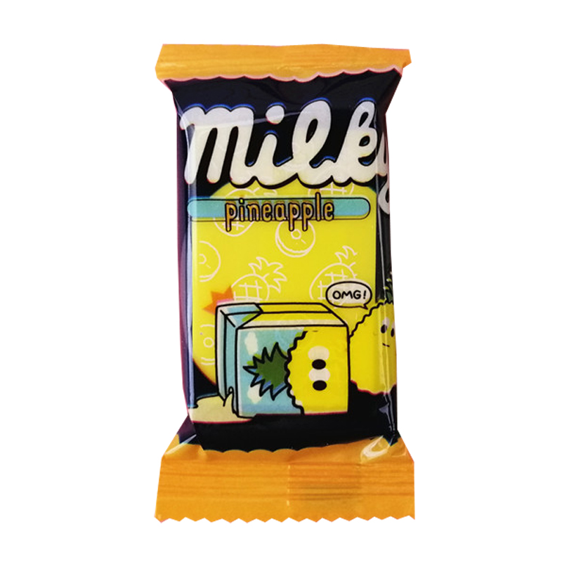 1X kreatywny mleczny cukierki gumowe gumki robić ołówków korekta szkolne biuro rysunek czyszczenie