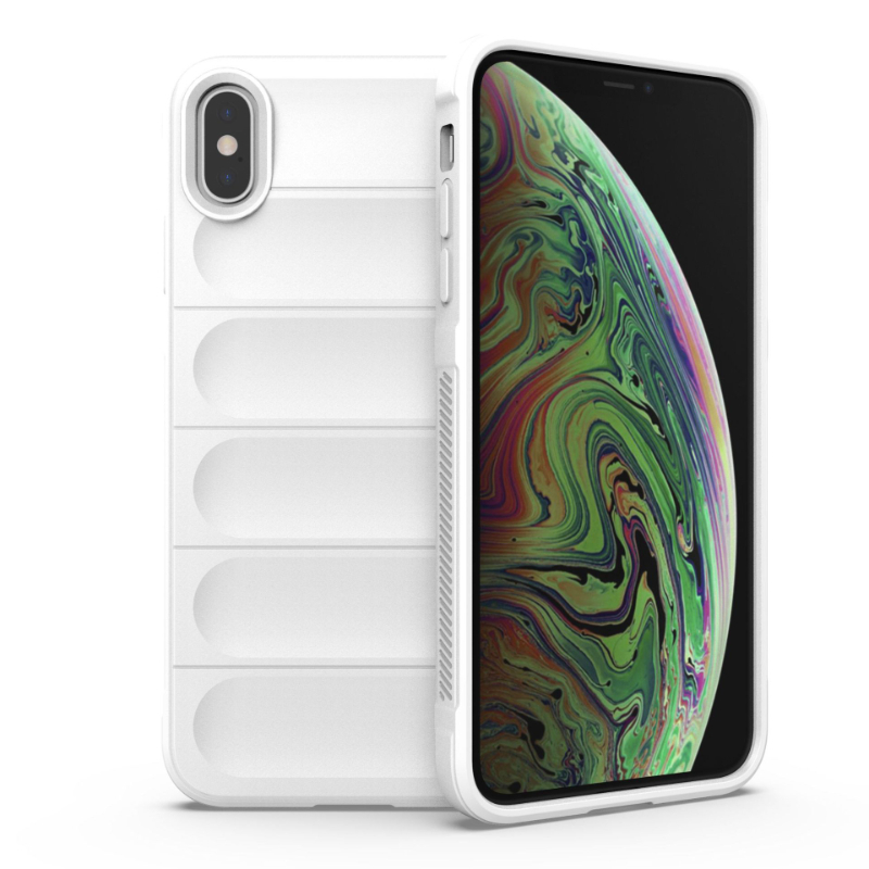 Funda para iPhone X XR XS Max, Funda trasera a prueba de golpes, Fundas de teléfono con armadura, Funda anticaída de silicona líquida