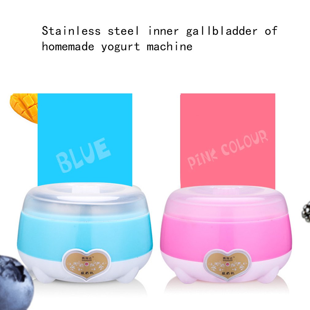 Home Automatic Yogurt Machine Stainless Steel Liner Constant Temperature Fermentation Heating Homemade Mini Natto Machine