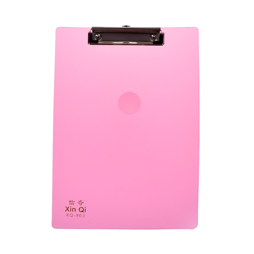 1 Pc Nuttig A4 Size Plastic Effen Document Klembord Clip Board Met Pen Houder Schrijfbord Kantoor Scholen Supples