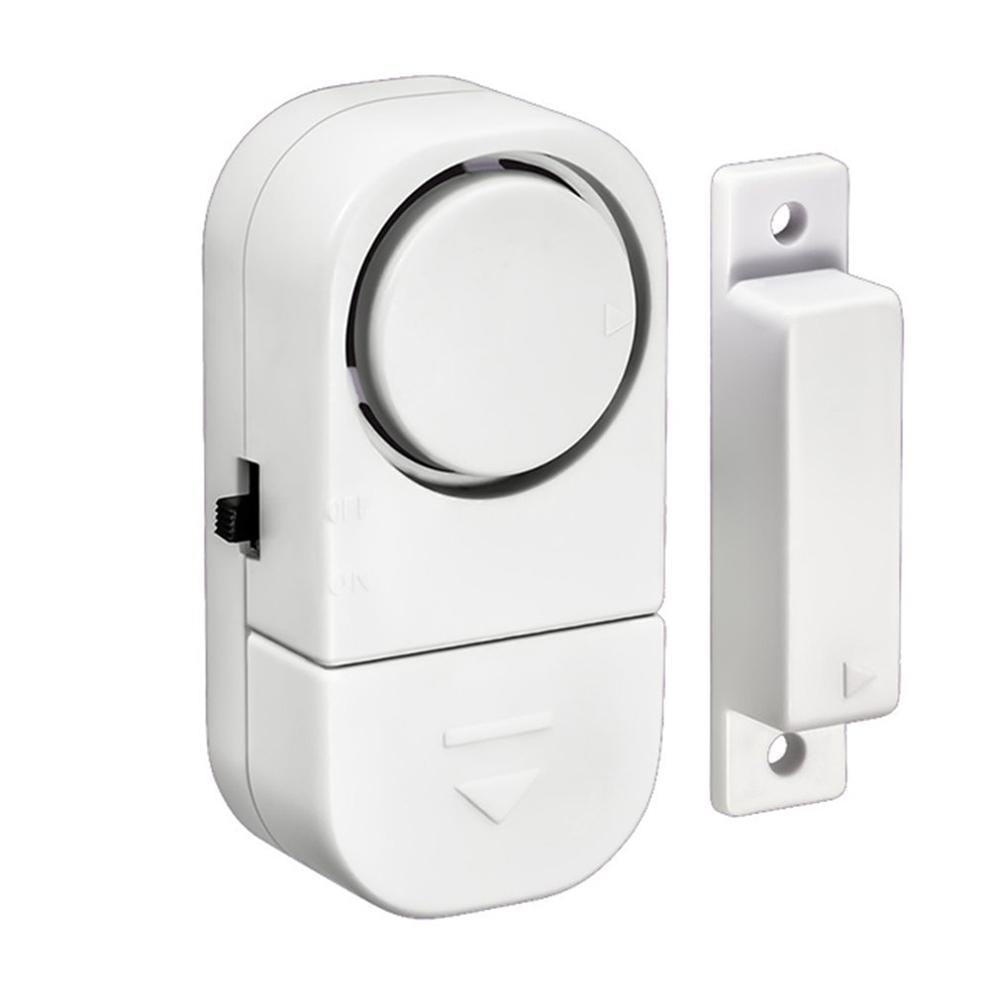 Home Security Alarm System Independent Wireless Home Door Window Entry Burglar Alarm With Magnetic Sensors