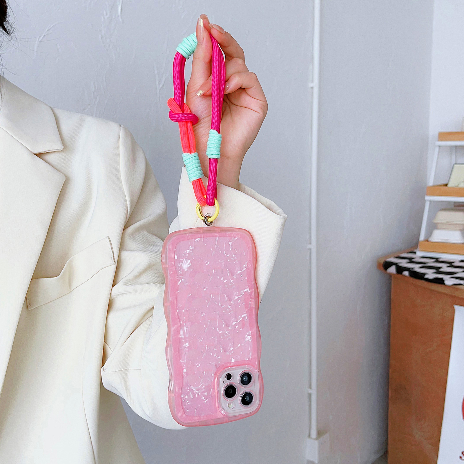 Mobile Phone Lanyard Wrist Strap Anti Rope Mobile Phone Pendant Decoration Multi-Purpose Lanyard