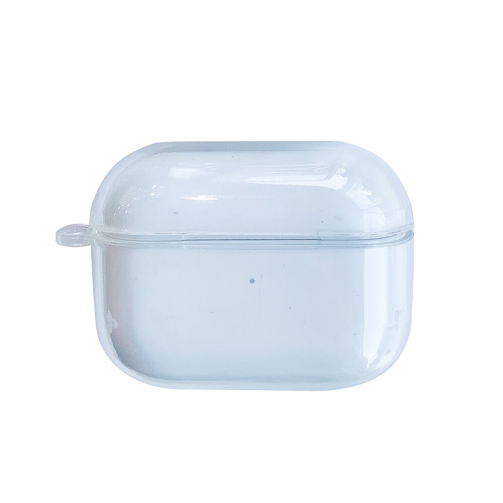 Transparent Fluorescence Color Earphone Cover For Apple AirPods Pro 3 Air Pods 2 Soft Silicone Fancy Case Clear TPU Accessories: i For Airpods Pro