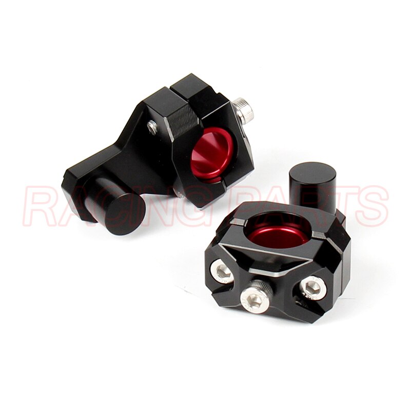 CNC Motorcycle Bar Clamps Raised Handlebar Handle Bar Risers Black for 22MM 7/8"-28MM 1-1/8 Fat Bar Pit Dirt Moto Bike