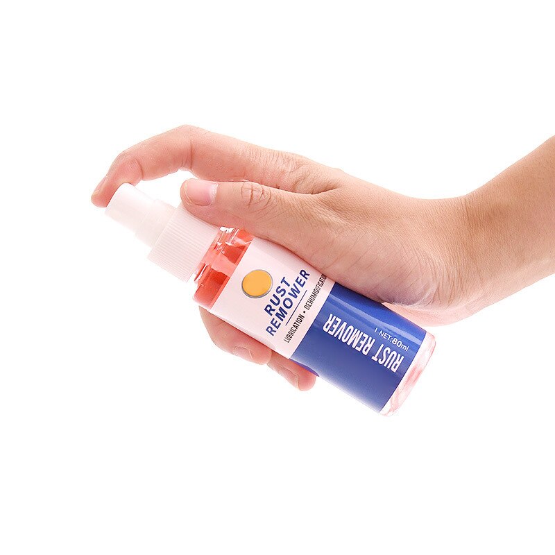 Universal Rust Removal Spray 80ml Rinse-free Safely Removes Rust DC120