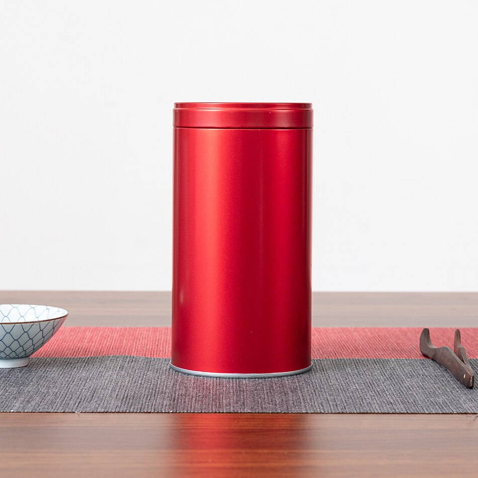 Xin jia yi emballage 30g 50g 100g skrue top metalbeholdere aluminium dåse: Rød