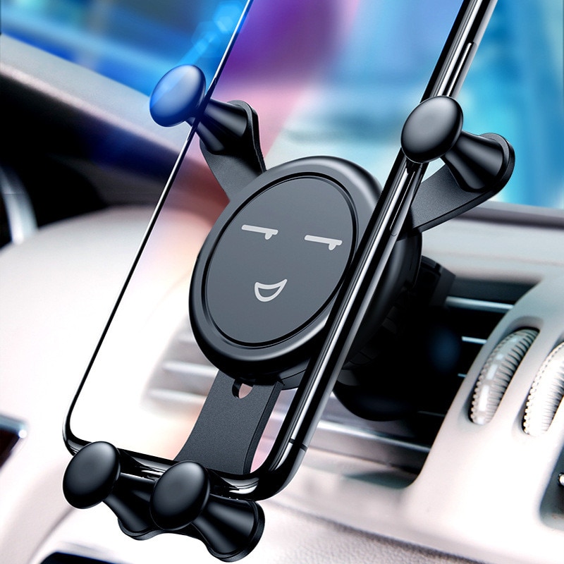 Gravity Car Phone Holder for Phone In Car Air Vent Clip Mount No Magnetic Mobile Phone Holder GPS Stand Car Accessories Interior