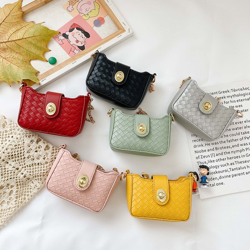 Kleine damestassen en handtassen, leren crossbodytassen voor dames, kleine portemonnee, meisjes schoudertas