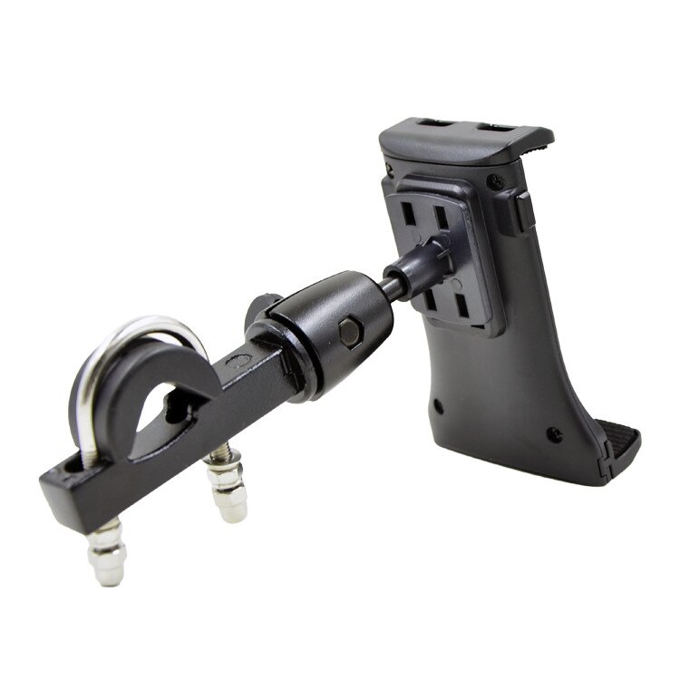 Motorfiets Tablet Houder Muziek Stand Stuur Rail Aluminium Mount Mobiele Telefoon Grip Houder Stand voor 4-12 Mobiele apparaten