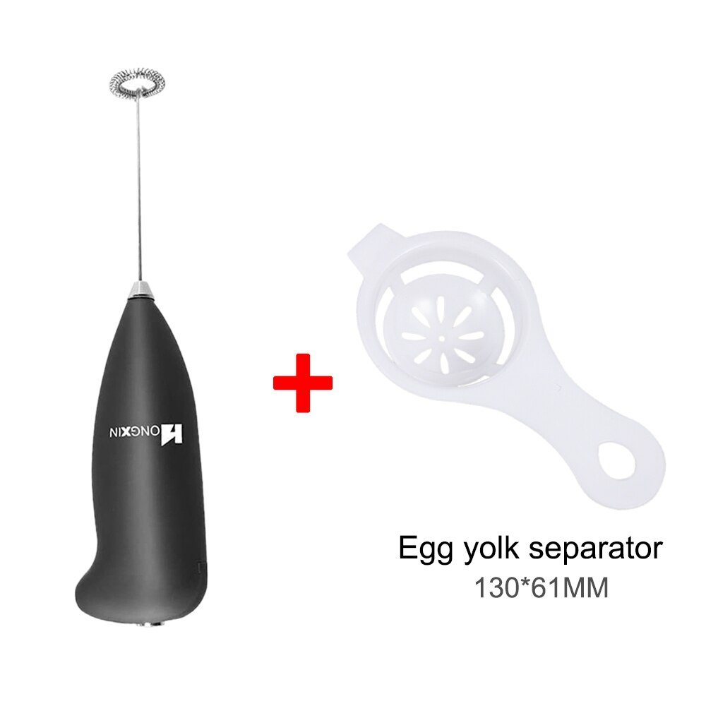 Mini elektrisk mælkeskummer automatisk håndholdt skum kaffemaskine æggepisker mælk cappuccino skummer køkken kaffe piskeris værktøj: Indstil en