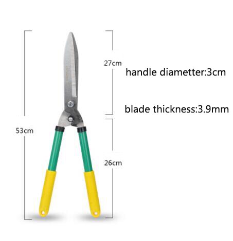 Cisaille à manche long pour arbres fruitiers, sécateur de jardinage, outils de greffage: yellow handle