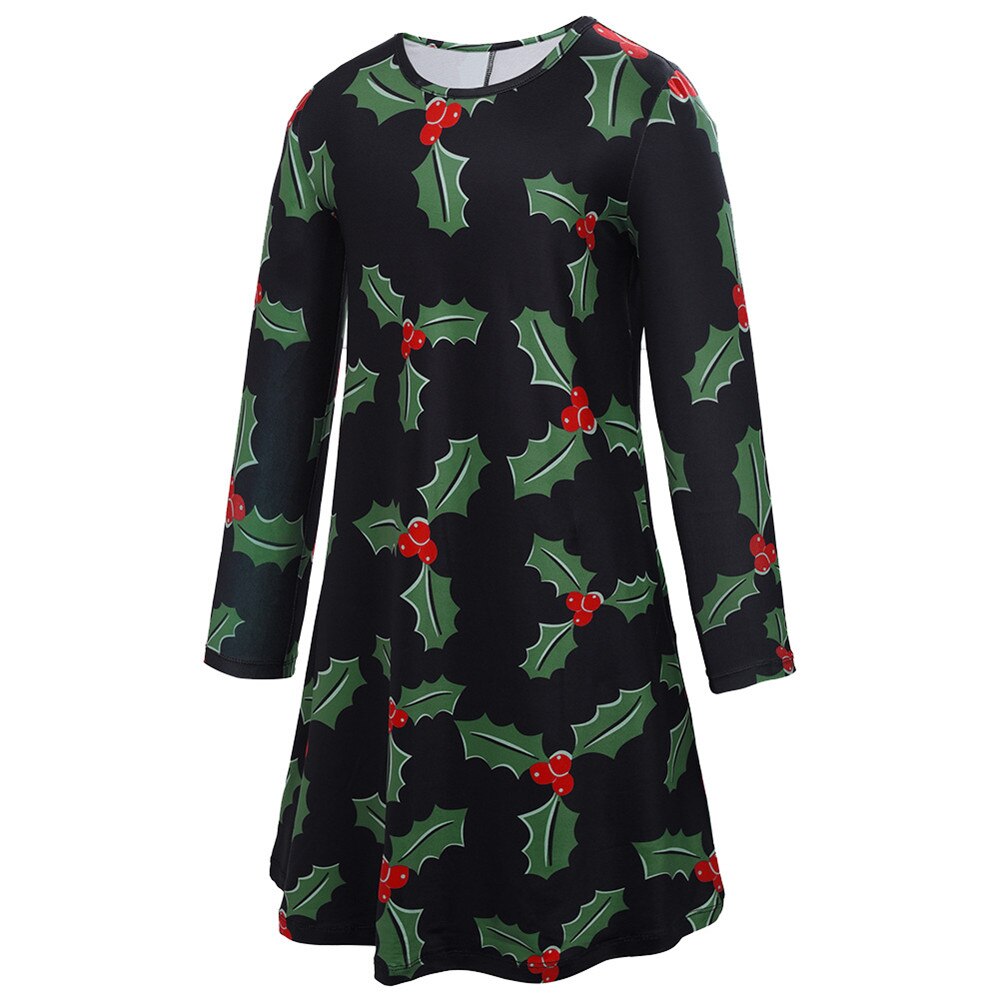 Moeder Dochter Kerst Jurken Meisjes Party Jurken kostuums Mama En Me Kleding Familie Bijpassende Kleding Vestidos
