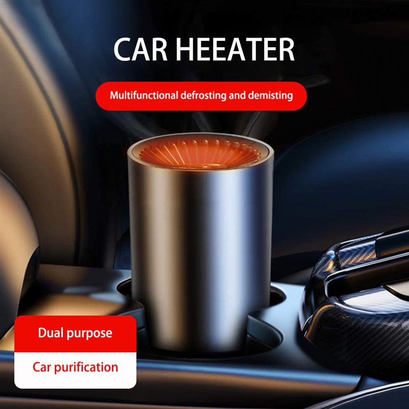 12V/24V Portable Car Heater Electric Cooling Heating Fan Electric Dryer Windshield Defogging Demister Cars Defroster