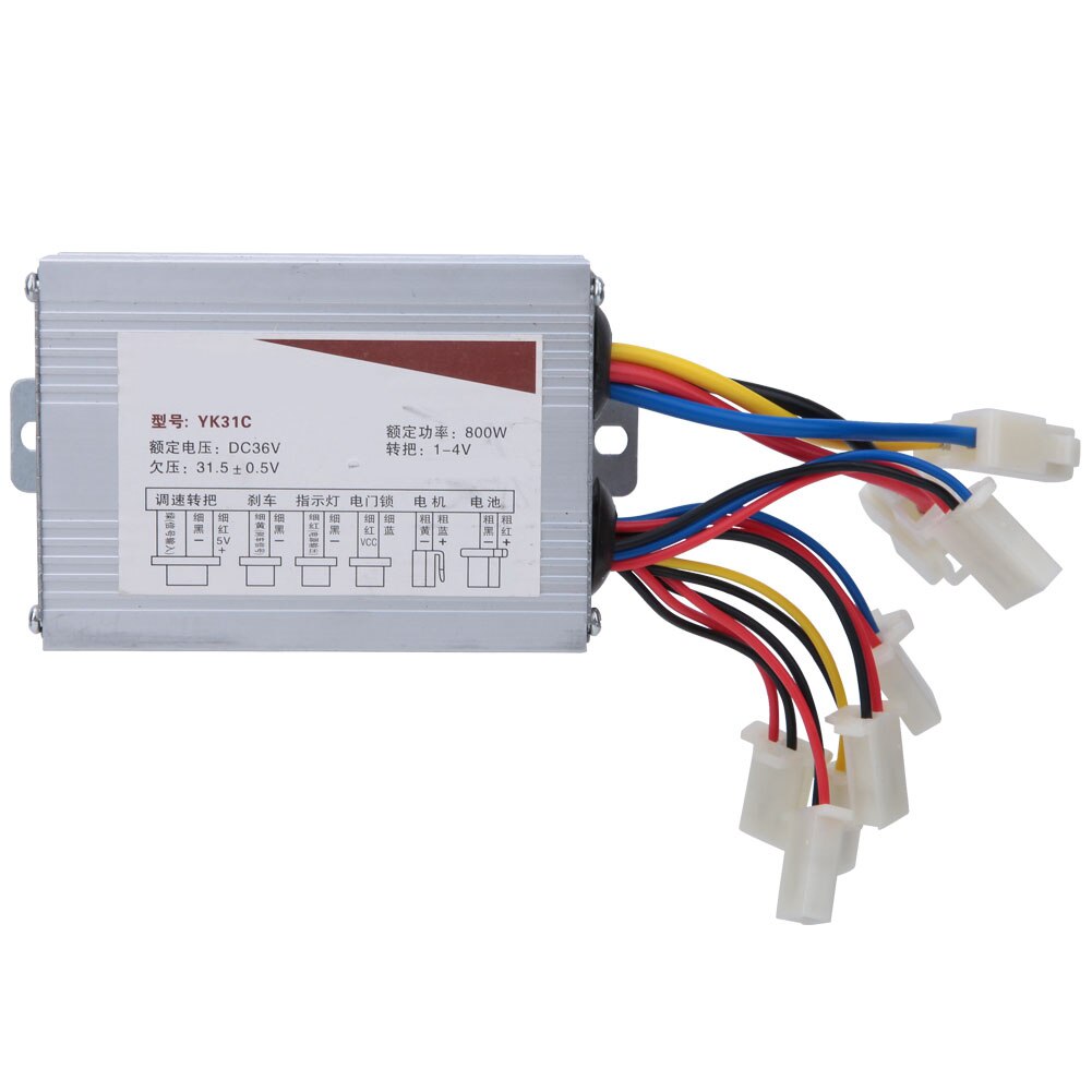 36V 800W DC Motor Speed Controller Electro Tricycle Scooter Brush Motor Speed Regulator Governor