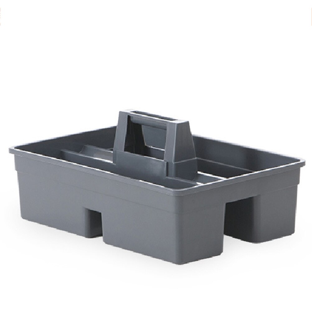1pc 3 avdelare verktygscaddy executive serie plast för allmänt bruk rengöringscaddy för bärbar caddy praktisk caddy med handtag