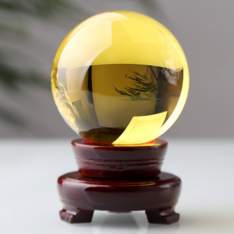 8 styles 40/50mm colour Clear Glass Crystal Ball model for Photography Props Home Decoration
