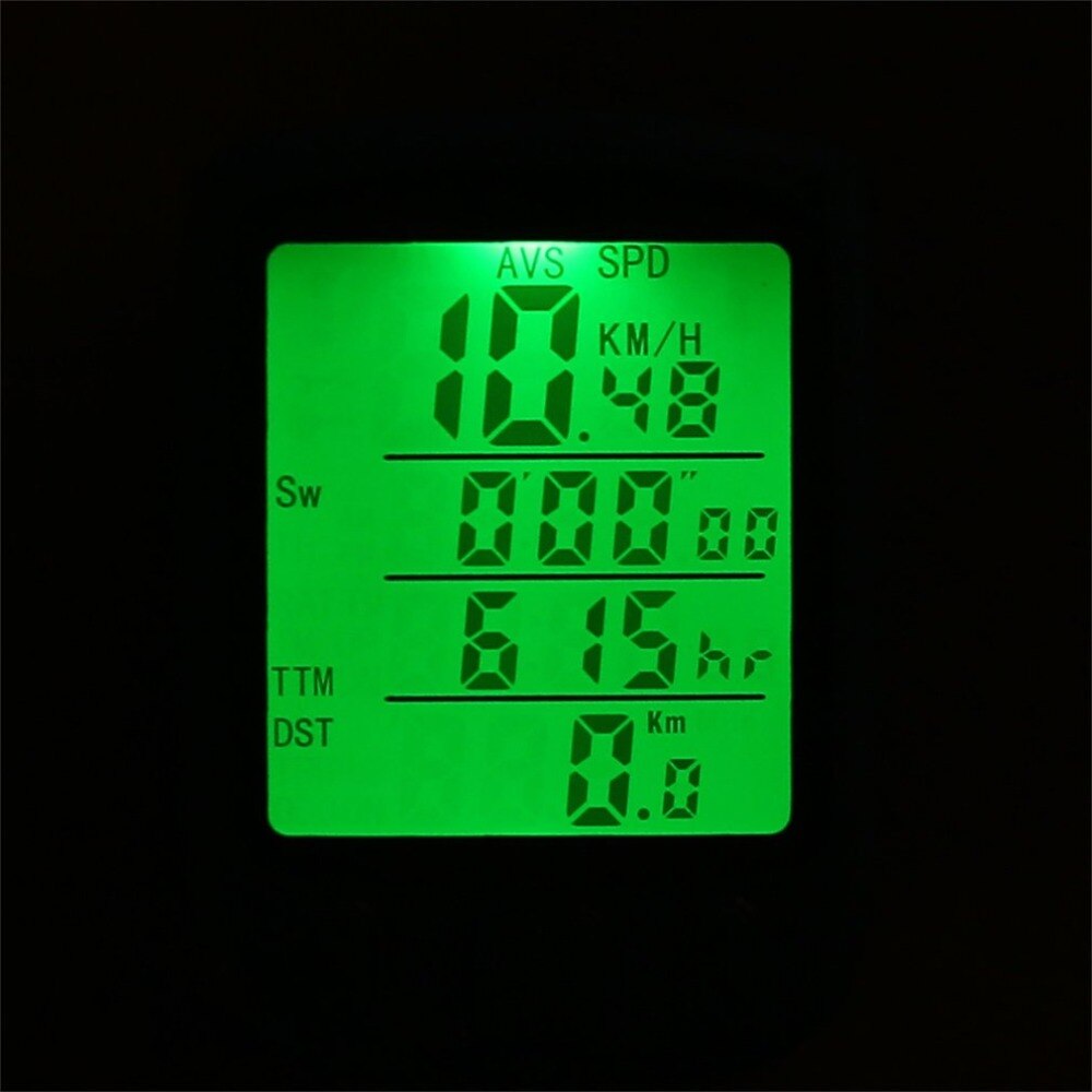 Cycle Bicycle Bike LCD Computer Odometer Speedomet... – Grandado