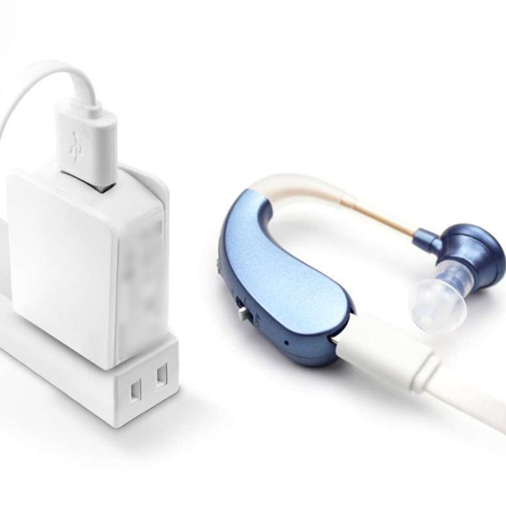 Draagbare Draadloze Geluid Versterkers Gehoorapparaten Oplaadbare Mini Digitale Veilig Opladen Hoortoestellen Voor Ouderen