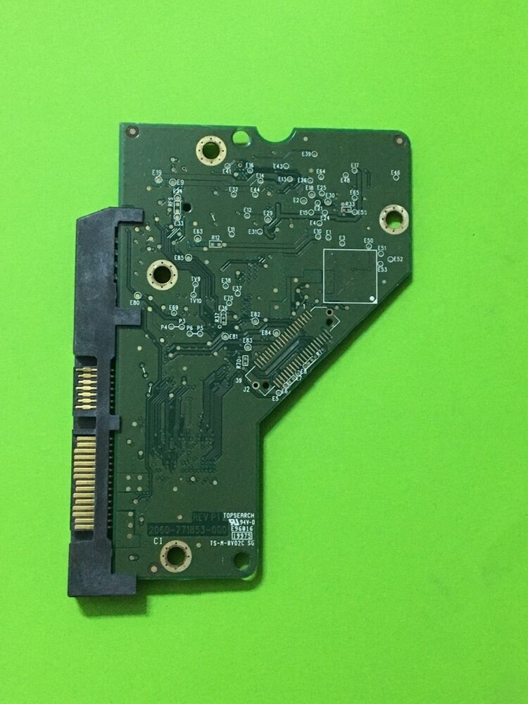 WD-número de serie 2060, 771853, 000, Rev P1, 701477, 002, 771983, 001, medido