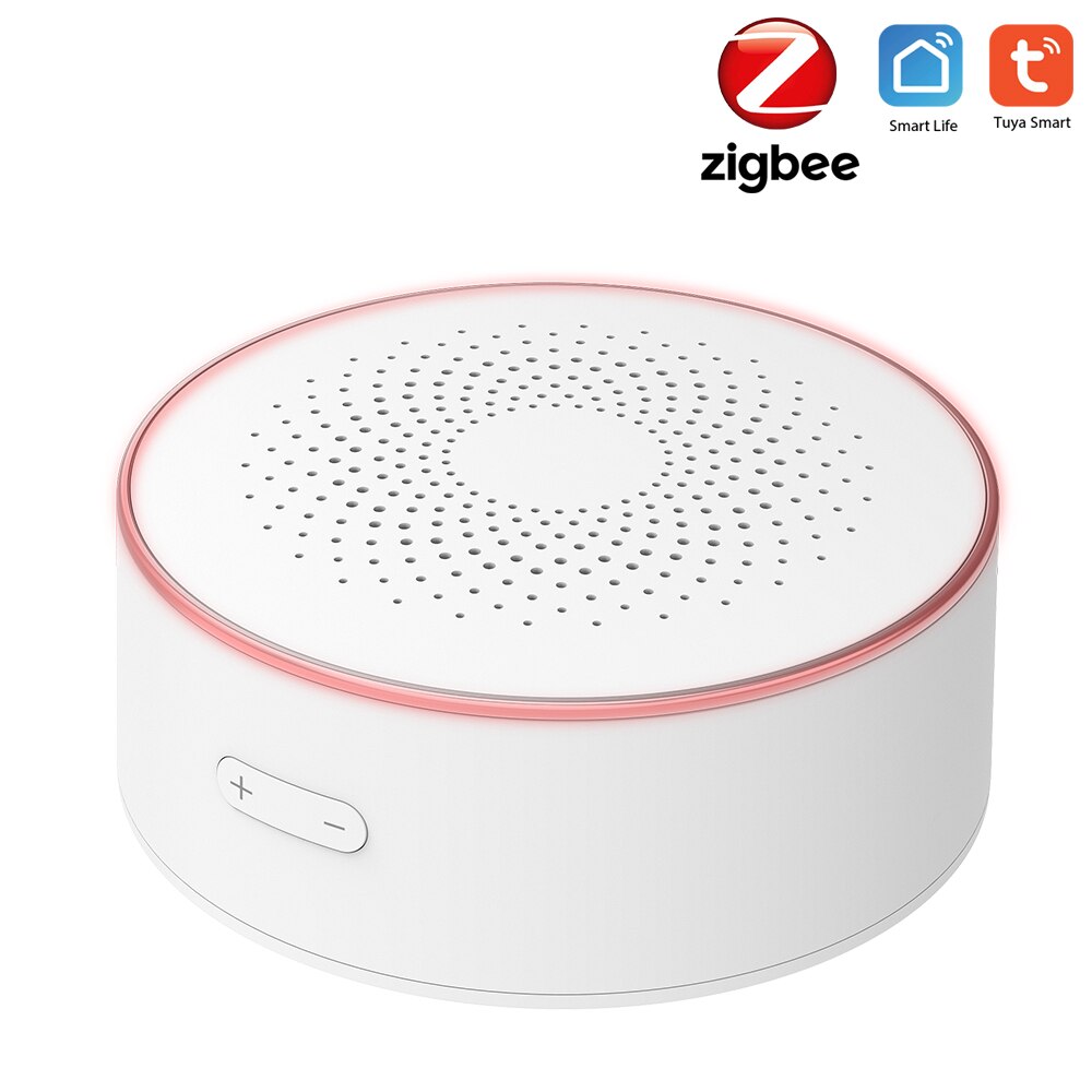 Tuya Zigbee Alarm Strobe Siren 95db multi-sirens linkage alarm together siren interlinked zigbee sirens