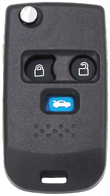 Coque de clé télécommande pliable modifiée à 2/3 boutons pour ford transit connect maverick non coupée  fo21  fo38 lames: 3 boutons / Fo38 lames