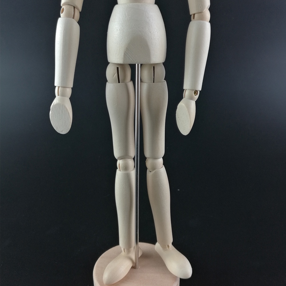 Wooden Human Body 5.5 Inch 15cm Wood Human Body Model Figure Manikin Mannequin Artist Drawing Sketch