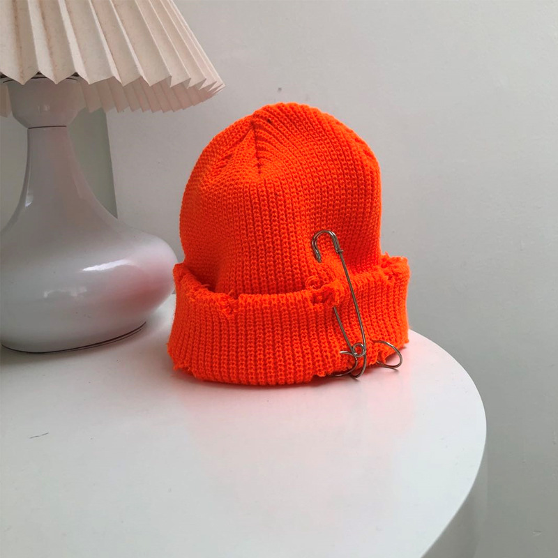 2022 hue kalot metalring uden kant hatte hip hop kasketter street strikkede huer hat kvinder kasket mænd motorhjelm gorras hombre femme: 4