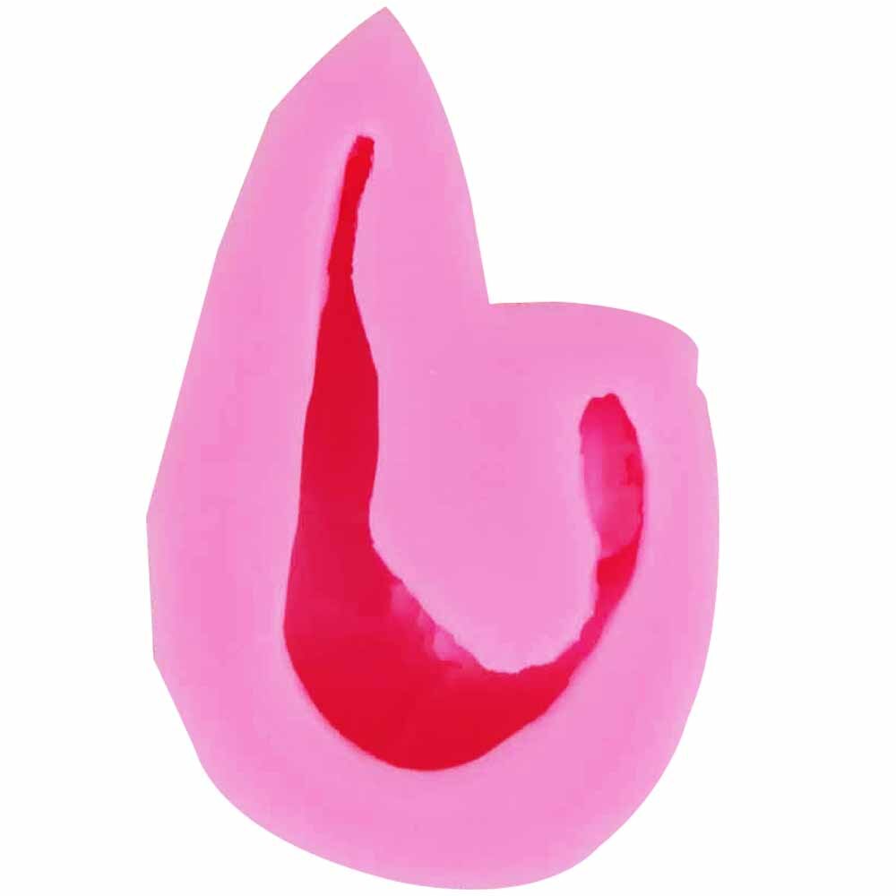 Byjunyeor Shrimp Epoxy UV Resin Silicone Molds Fondant Cake Decorating Tools Candy Chocolate Gumpaste Clay Moulds m814