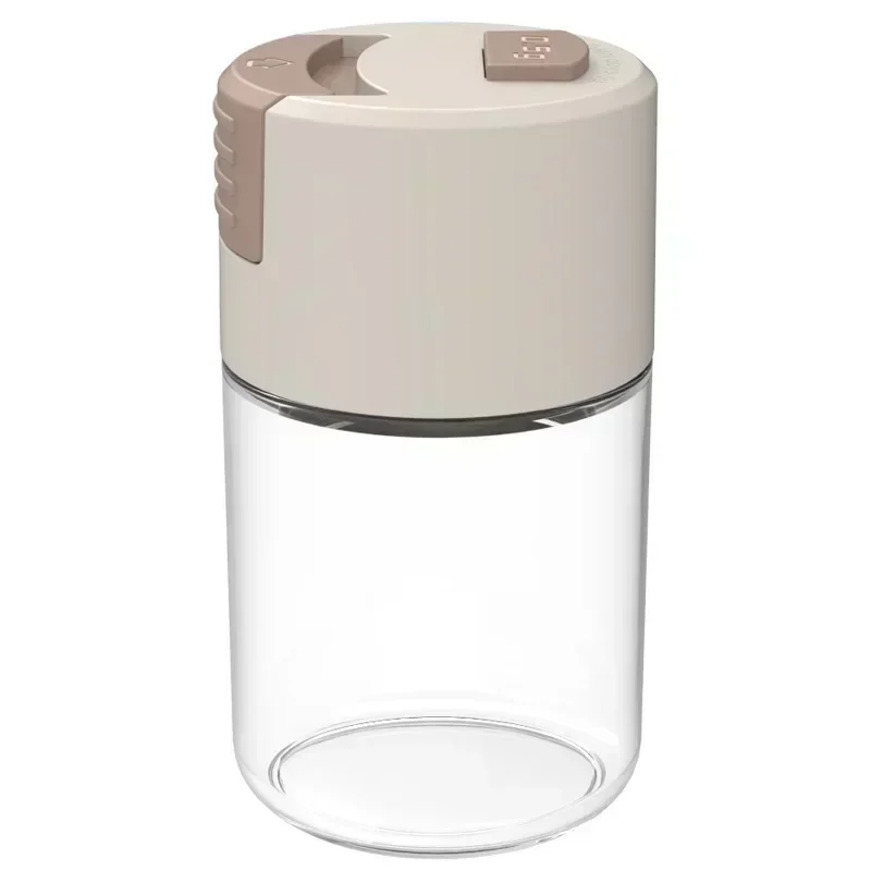 Kitchen Supplies Seasoning Bottle Jars for Spices Salt and Pepper Seasoning Jar Spice Organizer Barbecue Condiment Gadget: green