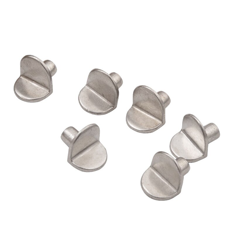 20 stk. justerbar metalhyldeholder hylder beslag til glashylder skabsmøbler hardware lige vinkel lag studs pinde