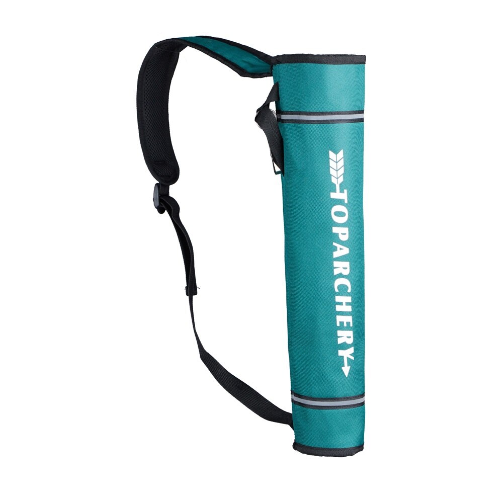 Toparchery-Bolsa de flecha para arco recurvo, accesorios de tiro con arco, mochila de nailon para práctica: Verde claro