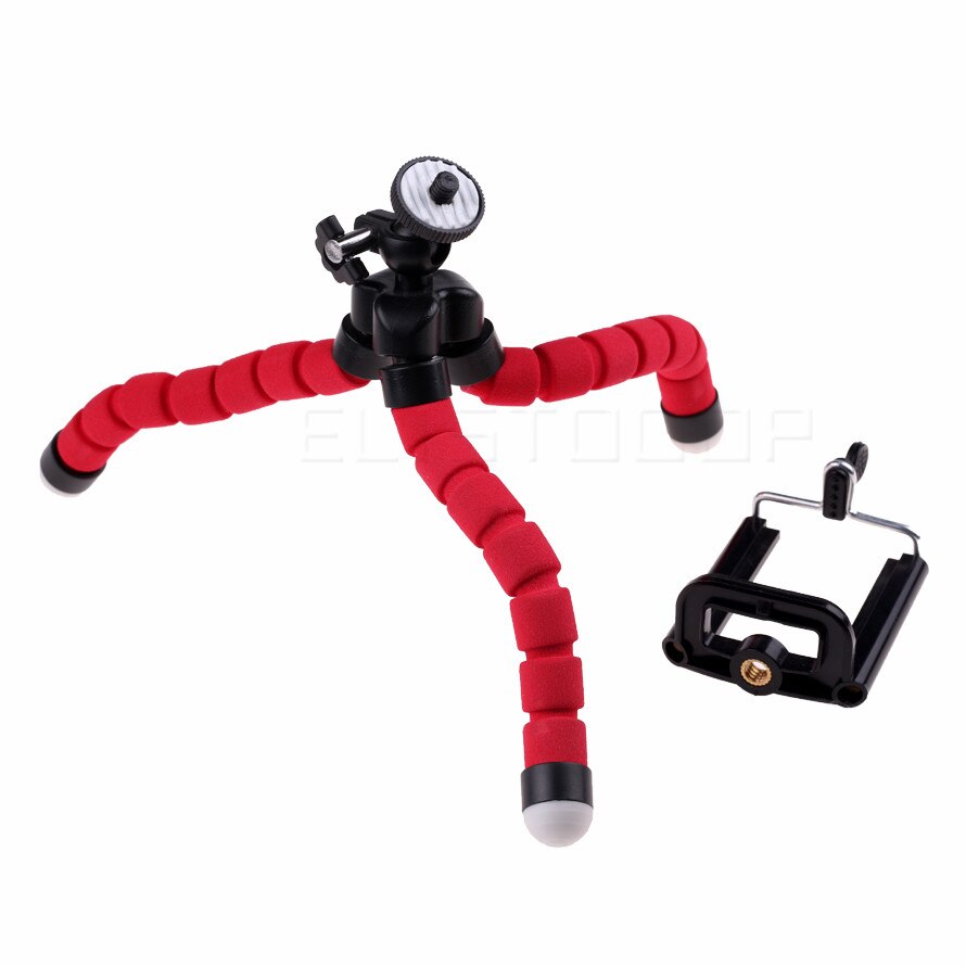 Mini Phone Tripod Flexible Octopus Tripod Portable Tripod Holder For iPhone Samsung Xiaomi Huawei Mobile Phone Smartphone