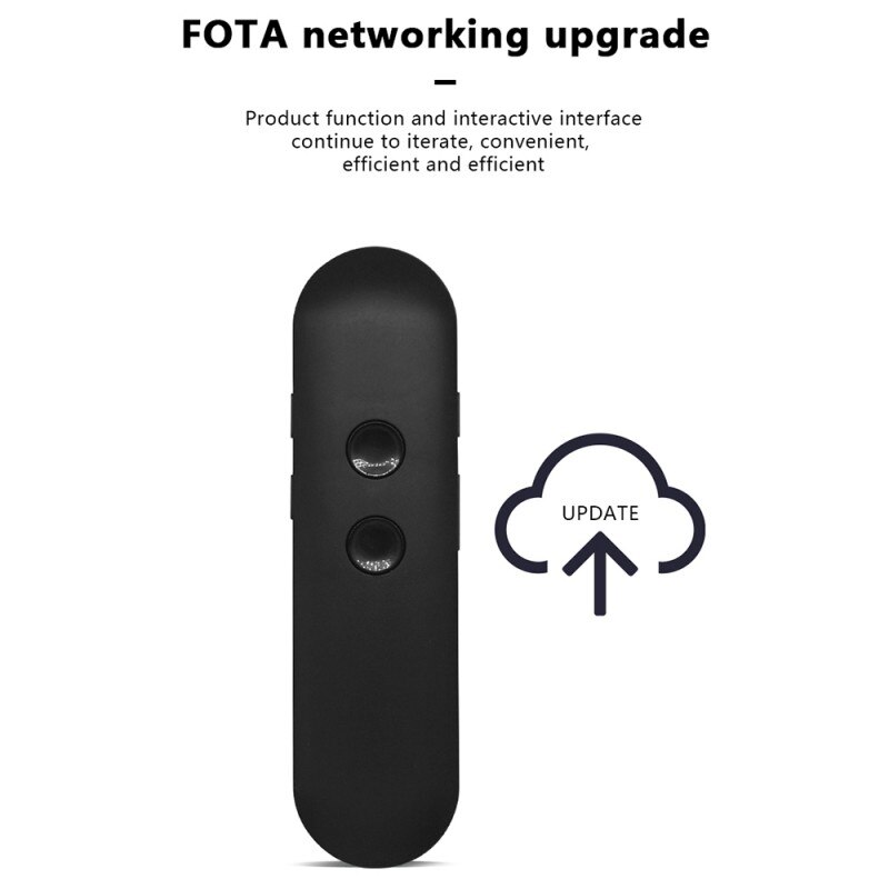 Traductor de voz portátil inteligente portátil en tiempo Real 42 traductor de varios idiomas Bluetooth