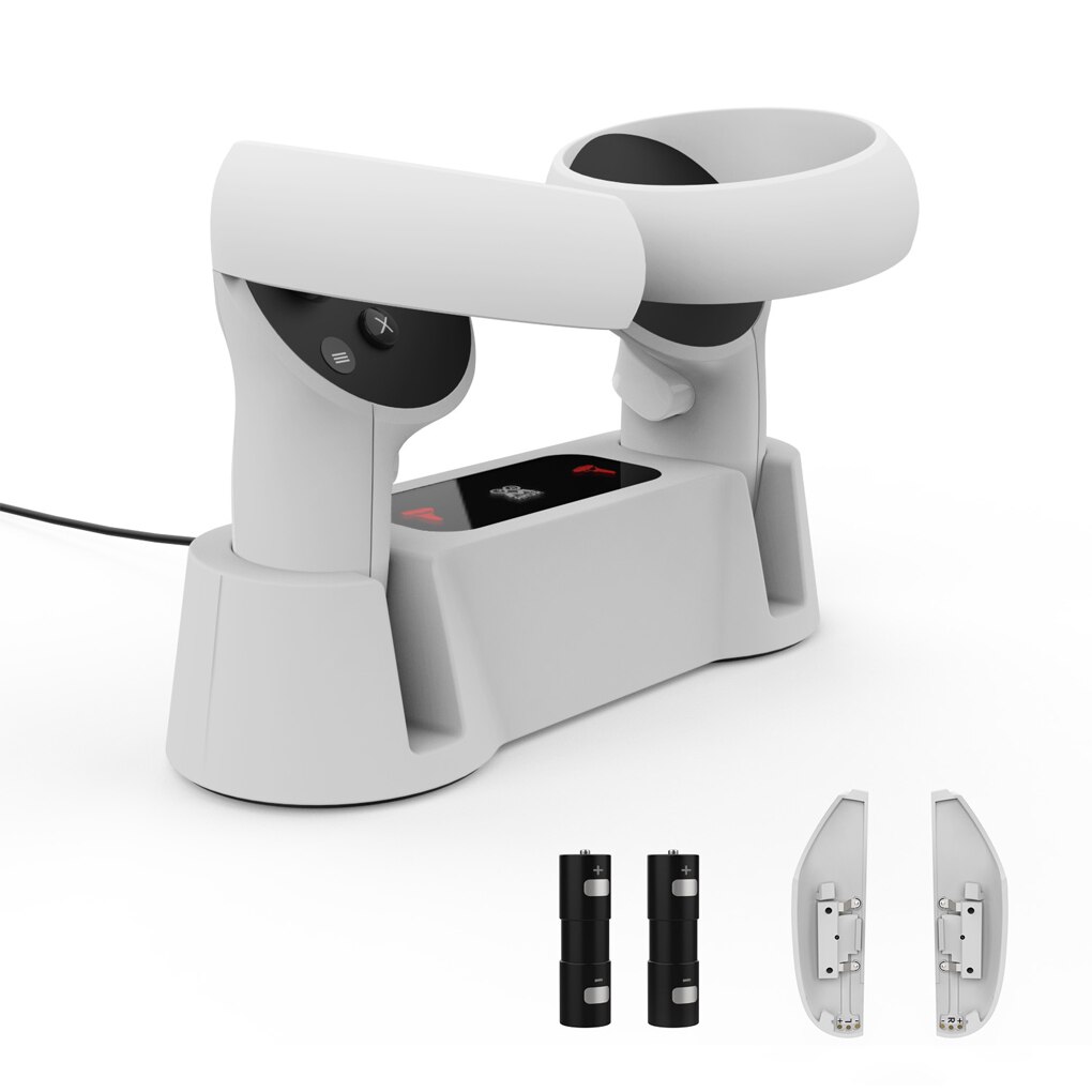 Game Controller Charging Station Base Video Gaming Console Left and Right Gamepad Charger Virtual Reality Accessories