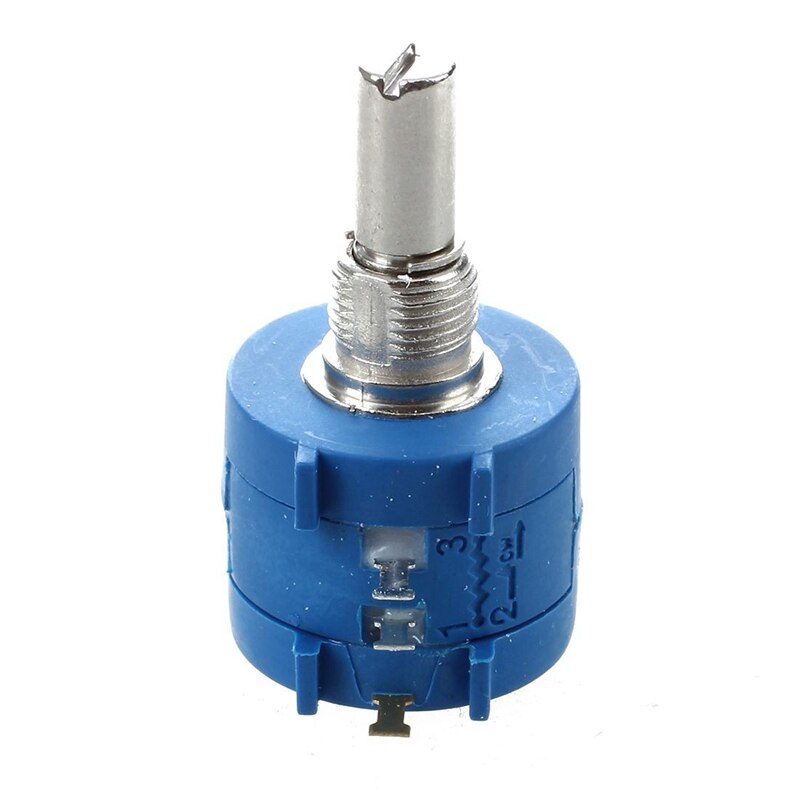 10K Ohm 10-Turn Rotary Wire Wound Precision Potentiometer &amp; Active Cooling Fan For Raspberry Pi 3 Model B / 2B / B+ -