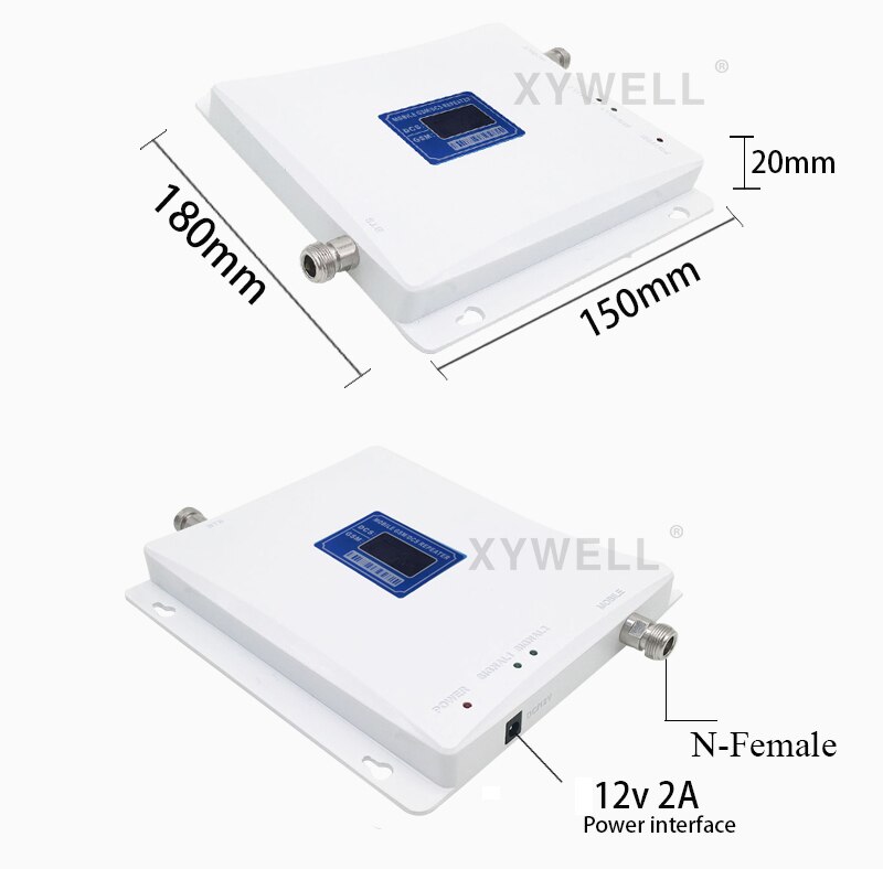 900 1800 Dual Band Cellular Signal Booster LTE 1800 GSM Signal Repeater GSM 900 Mobile Amplifier 2G 4G Cellular Amplifier