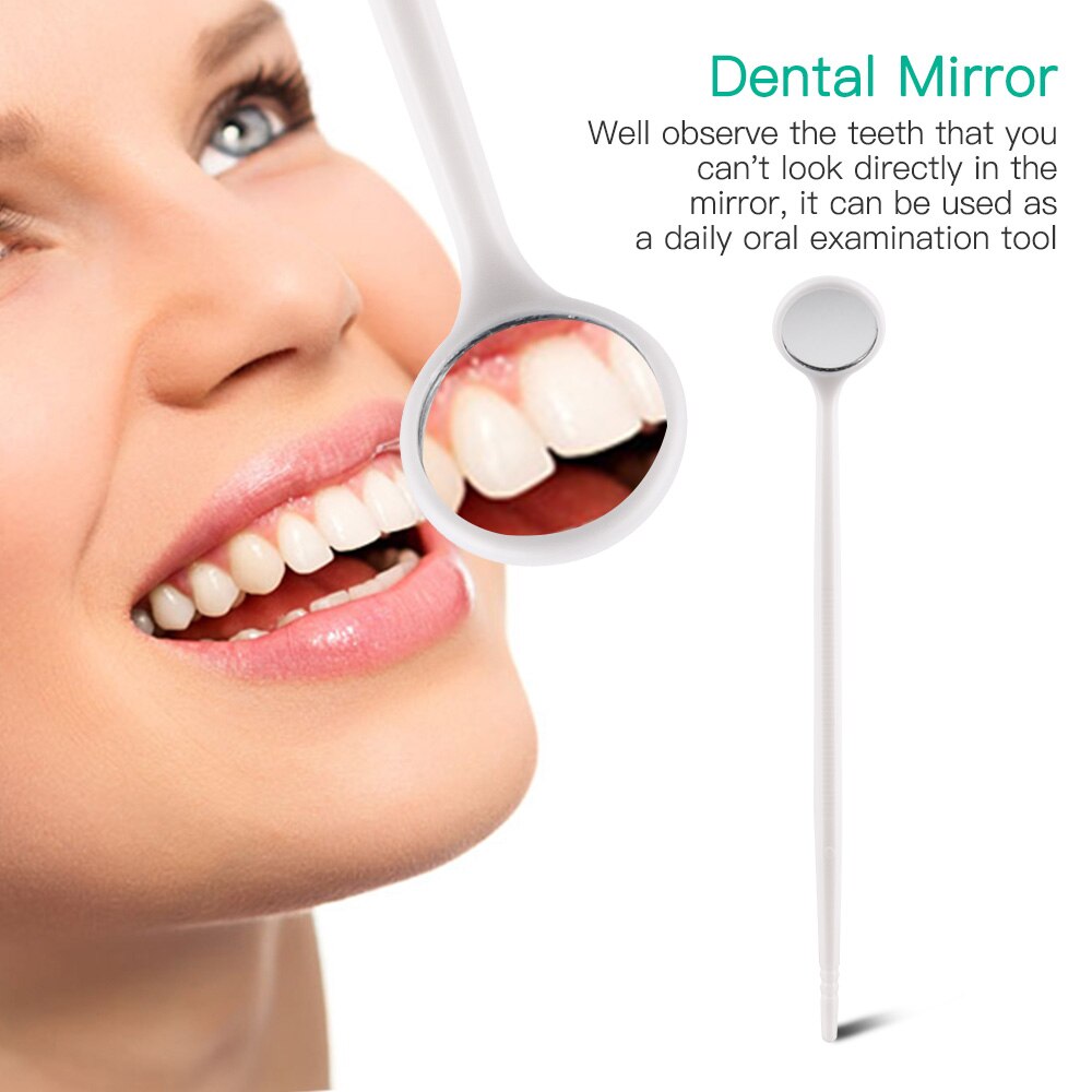 Igrg tænderens rengøringsværktøj hjemmetandplejekit elektrisk tandbørste trådløs tandstenfjerner lyserød med mundspejl