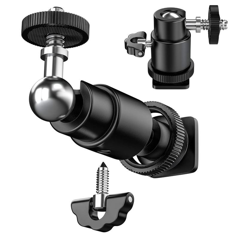 Camera Screw 21 Pcs 1/4 Inch 3/8 Inch Converter Threaded Screws 1/4inch Shoe Adapter Mount Camera Ball Head Set Camera/Trip