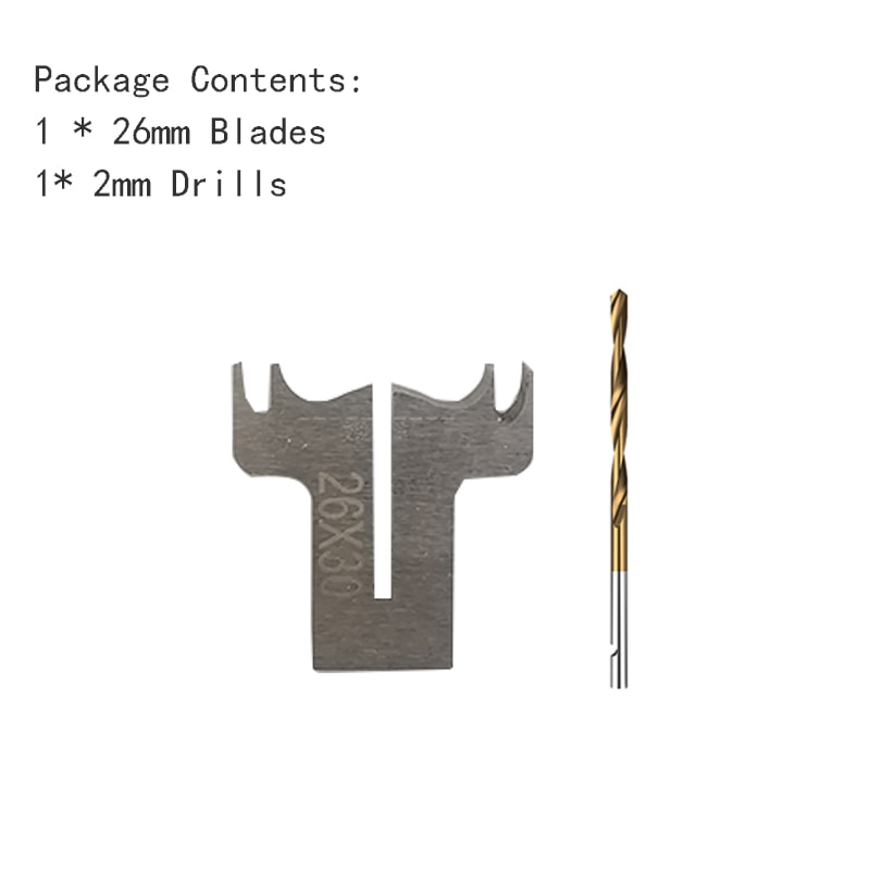 Premium doigt anneau foret carbure lames poignée perceuse à bois fraise anneau de moulage outil bricolage 24/26/28mm