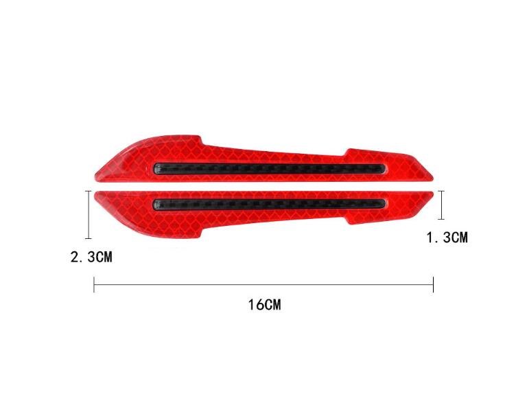 Pegatinas reflectantes para espejo retrovisor de coche, para Ford , Focus, Mondeo, Ecosport, Kuga, Focus ST