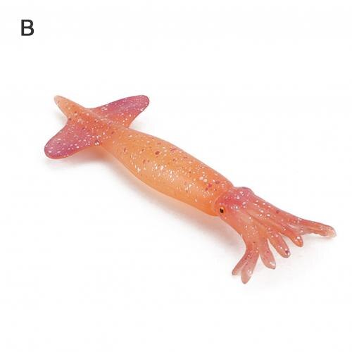 Marine Life Ocean Sea Animals Grouper Shrimp Squid Starfish Simulation Ornament: B