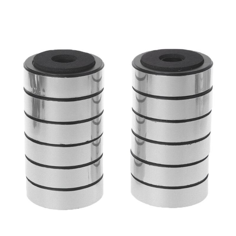 10 stuks stereo audio speakers versterker chassis schokdemper voetpad voetpads goud trillingsabsorptie stands aug