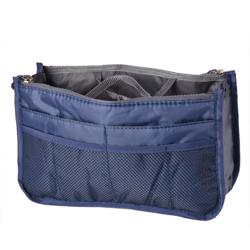 Urijk High Capacity Portable Useful Zipper Storage Bag Travel Handbag Women Cosmetic Storage Bag Organizer Makeup Casual: 13