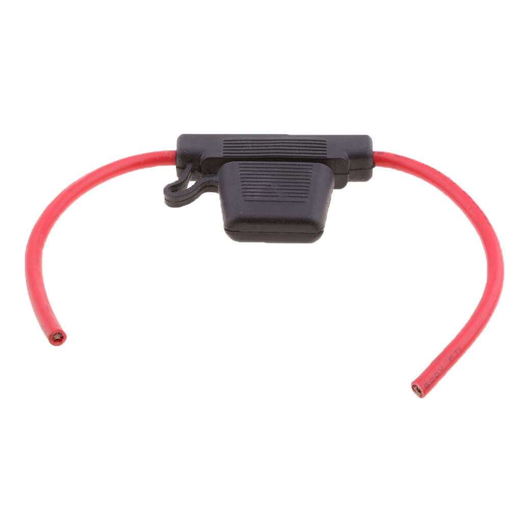 1 Set Auto Car Van 18 Gauge InLine Fuse Box Holder and 60AMP MAXI Blade Fuse