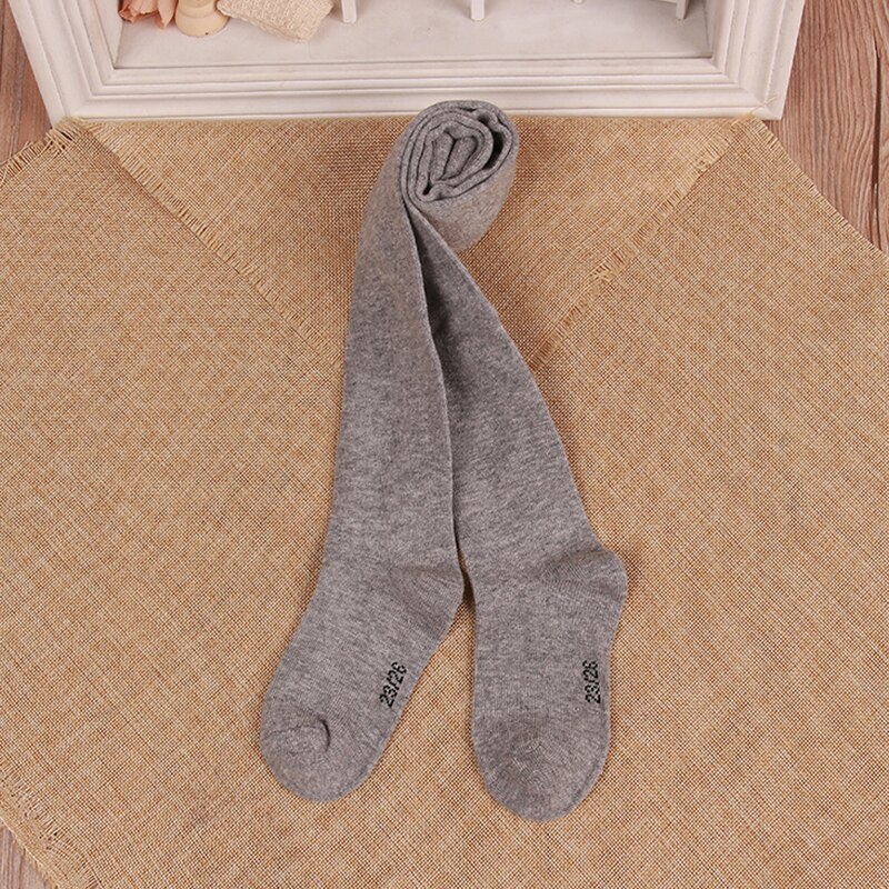 Born Baby Cotton Socks Spring Summer Infant Girl/Boy Tights: grey / 12M