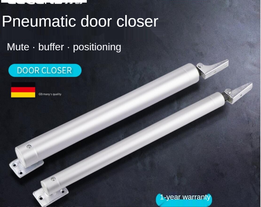 15kg to 60kg Automatic Gate opener Door Closer Aluminum Alloy Soft Closing Adjustable 110 Degree Positioning Stop Door Hardware